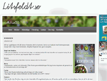 Tablet Screenshot of litsfeldt.se